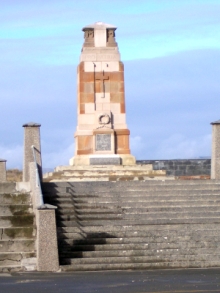 A photo of the New Brighton war memorial A photo of the New Brighton war memorial