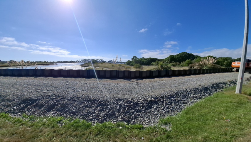 Stormwater stopbank